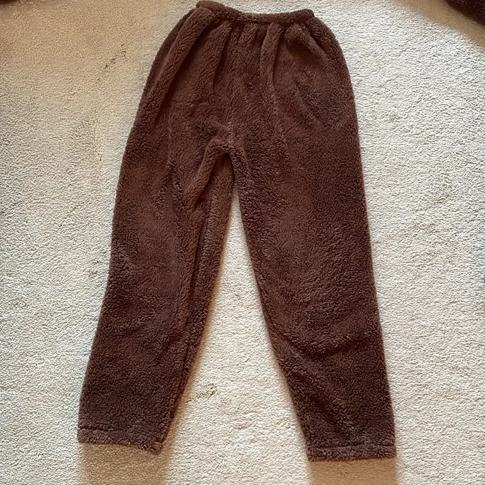 Bear super warm sherpa Costume Pajamas set